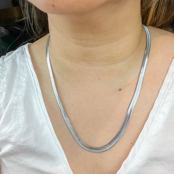 Stainless Steel Herringbone Chain – 5.25mm - Picture 9 of 9